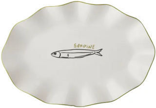 Sardine Ceramic Platter