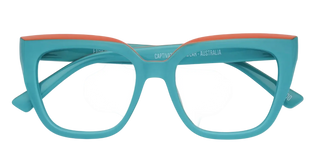Eliza Green & Orange Glasses