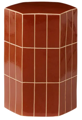 Ceramic Tile Stool (Tall)