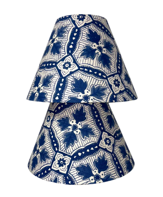 Anna Spiro | Camona Blue Conical Lamp Shade