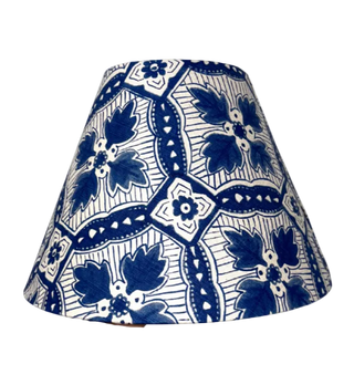 Anna Spiro | Camona Blue Conical Lamp Shade