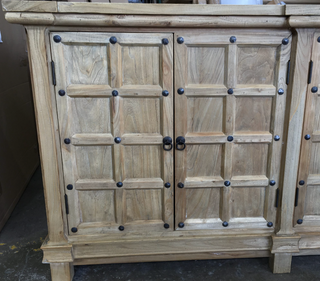 Door Buffet with Metal Studs