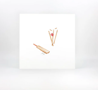 Cricket Stumps, Bat & Ball - Sarah Smith