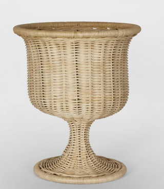 Belmont Rattan Urn