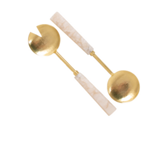 Resin Handle | Salad Servers