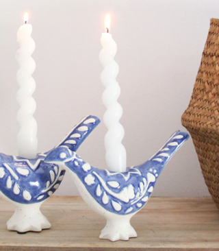 Portugese Bird Candle Holder