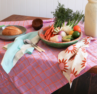 Wobbly Check Tablecloth