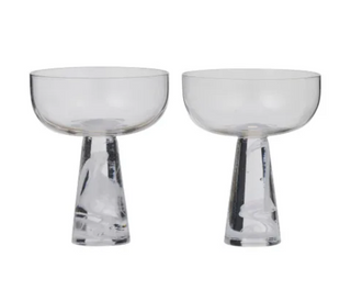 White Boda Coupe - set of 2