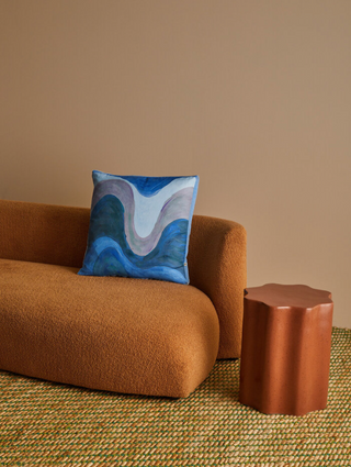 Bonnie & Neil | Fonda Blue Cushion