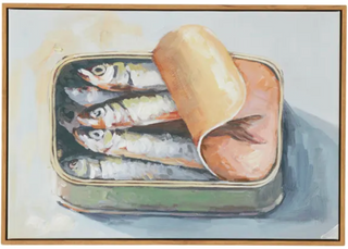 Sardine Oil Painting