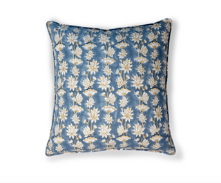 Lotus Bloom Cushion - Slate