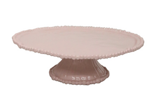 Le Forge Pearl Cake Stand - French Pink