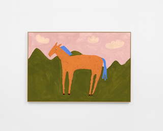 Quiet Horse Painting