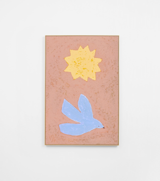 Sunshine Bird Pink Painting