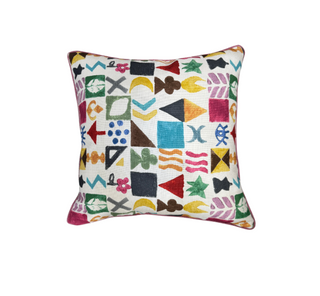 GP & J Baker X Kit Kemp Potato Print Cushion