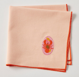 Mediterranea Embroidered Napkin Set of 4