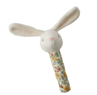 Floral Bunny Rattle