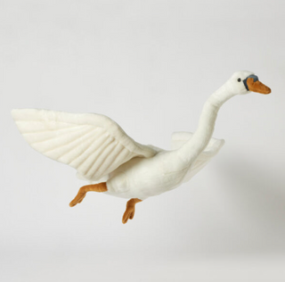 Plush Flying Swan