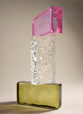 Bernard Sculpture Glass Brick