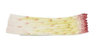 Asparagus Ceramic Plate