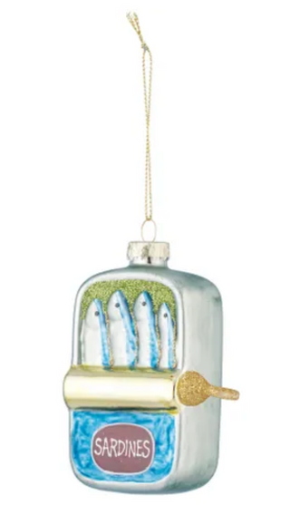 Sardine Tin Ornament