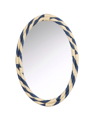 Rope Oval Mirror