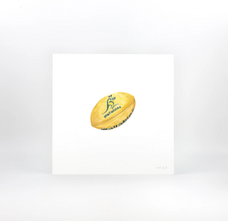 Wallabies Rugby Ball - Sarah Smith