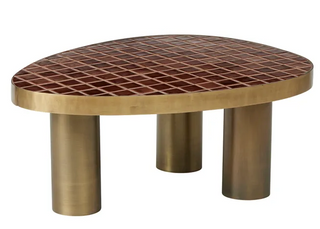 Pietro Tile Metal Coffee Table