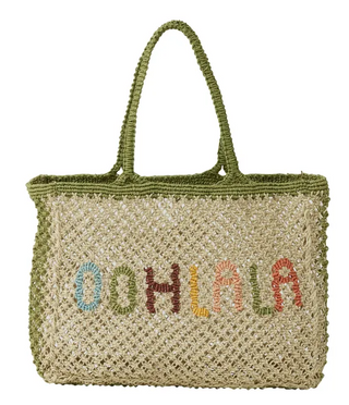 Ooh La La Jute Tote
