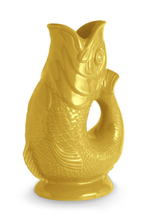 Wade Fish Jug Yellow