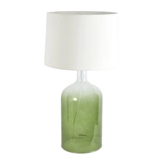 Henley Green Glass Lamp
