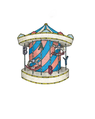 Baby Carousel Card