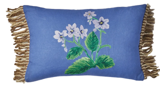 Bonnie and Neil | Cottage Garden Blue Cushion