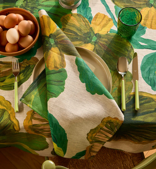Bonnie and Neil | Wild Pansy Verde Napkins (Set of 4)
