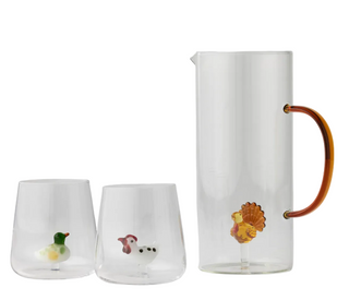 Flock Jug & Tumblers Set