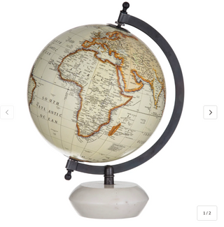 Miles Globe Sculpture