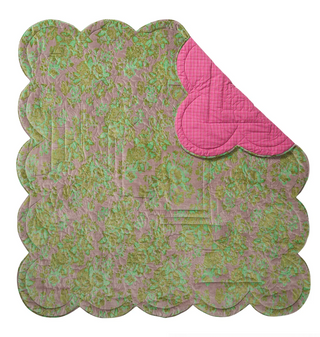 Valeria Scalloped Quilted Bedcover