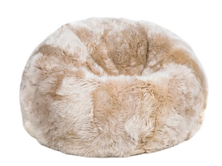 Sheepskin Wool Bean Bag Chair