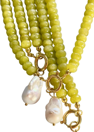 Verde Pearl Necklace