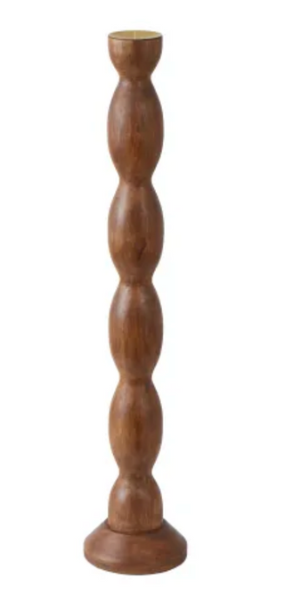 Wood Floor Candle Holder
