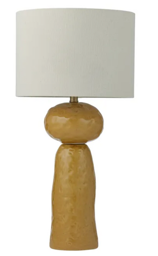 Mustard Ceramic Lamp