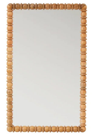 Wood Rectangular Mirror