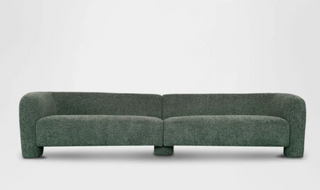 Green Circular 5 Seater Lounge