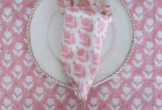 Sunflower Buti Shadow - 12 Seater Tablecloth