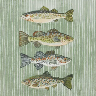 Shad Fish Napkin