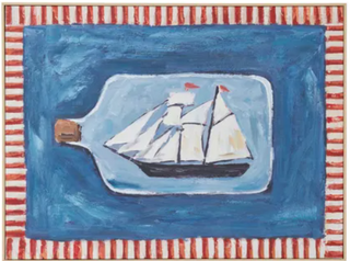 Nantucket Framed Oil Painting Print