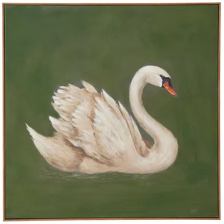 Cygnus Framed Oil Painting Print