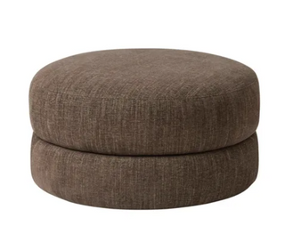 Paige Large Ottoman - Chocolate