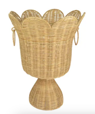 Rattan Tall Urn
