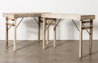 Vintage Indian Tent Table